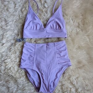 NWT Small Lavender Aerie Swimsuit